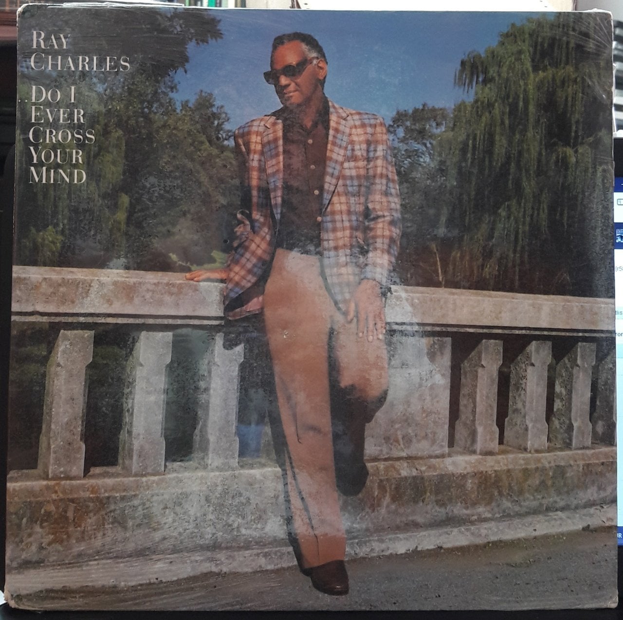 RAY CHARLES - DO I EVER CROSS YOUR MIND (1984) - PLAK SIFIR
