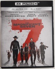 THE MAGNIFICENT SEVEN - DENZEL WASHINGTON - CHRIS PRATT - ETHAN HAWKE - 4K ULTRA HD + BLU-RAY 2.EL