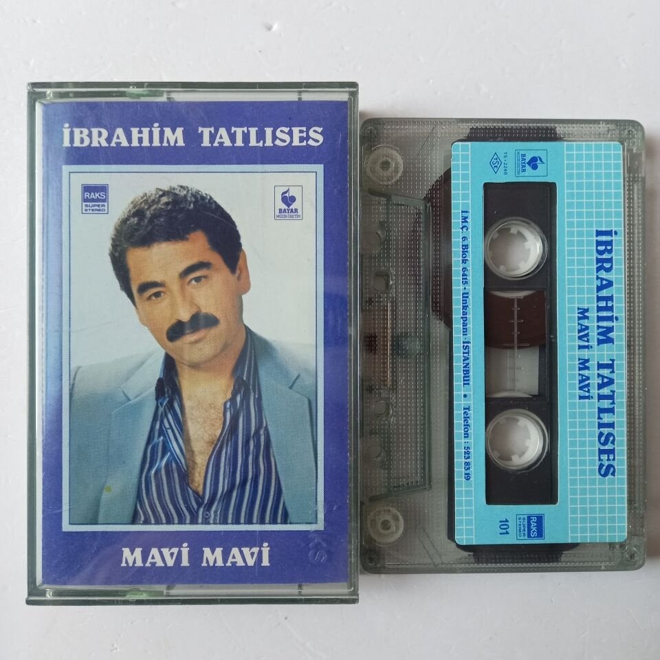 İBRAHİM TATLISES - MAVİ MAVİ - KASET 2.EL