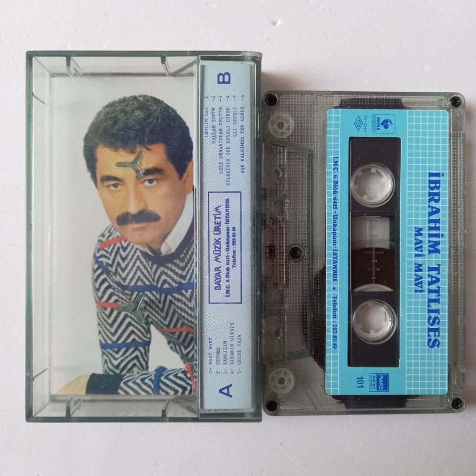 İBRAHİM TATLISES - MAVİ MAVİ - KASET 2.EL