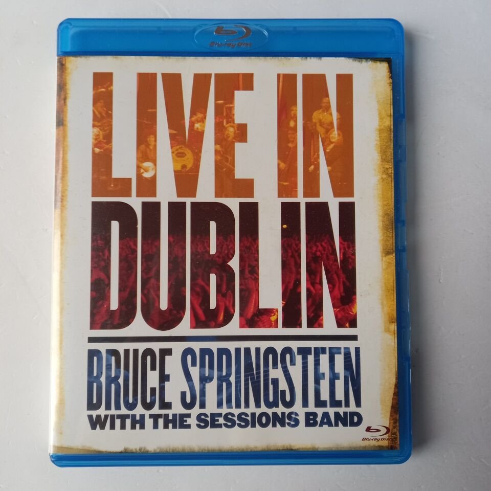 BRUCE SPRINGSTEEN WITH THE SESSIONS BAND- LIVE IN DUBLIN -  BLU-RAY 2.EL