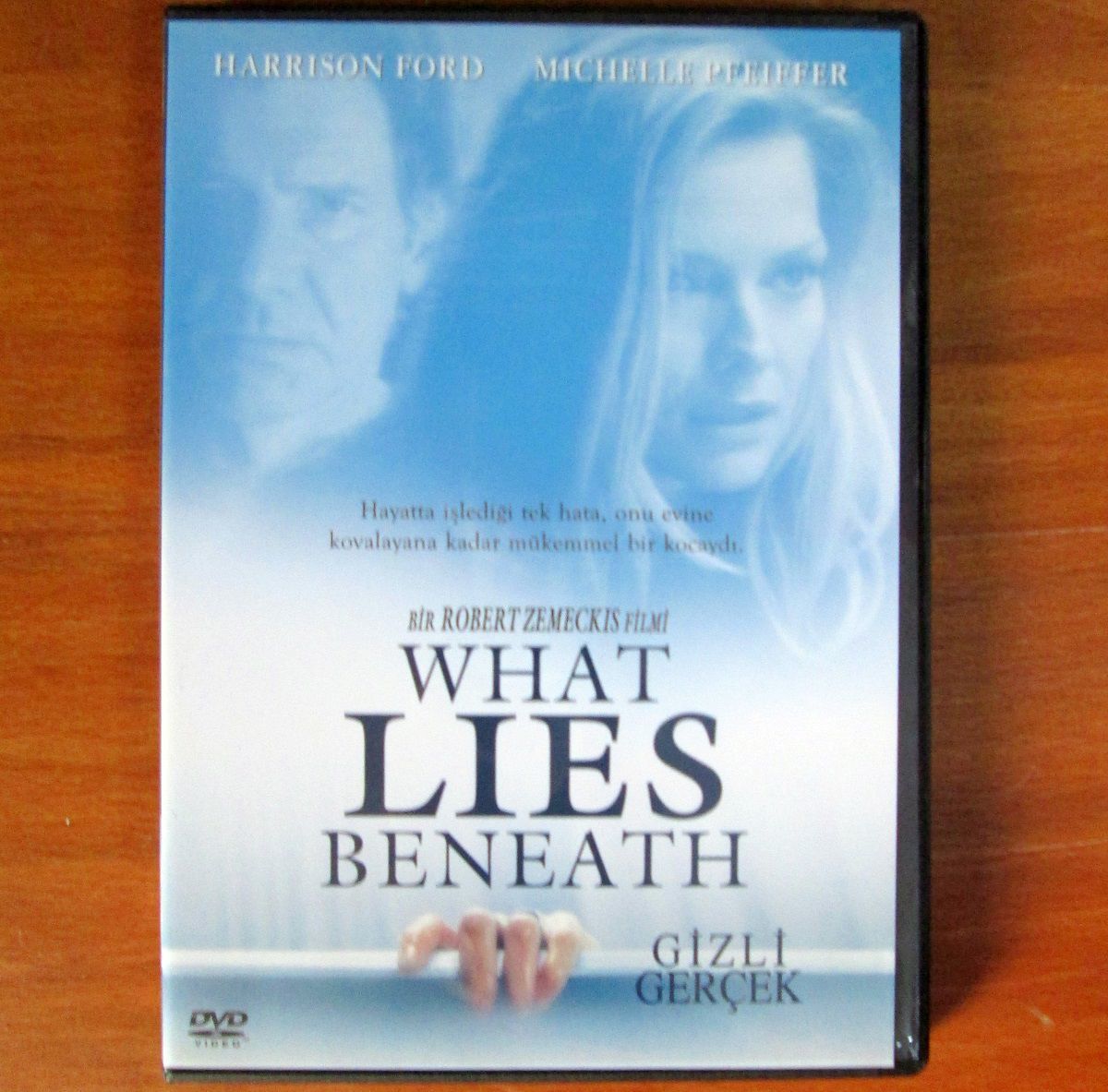 WHAT LIES BENEATH - GİZLİ GERÇEK - HARRISON FORD - MICHELLE PFEIFFER - ROBERT ZEMECKIS - DVD 2.EL