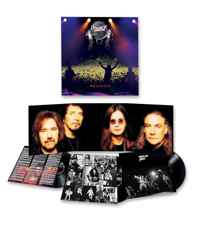 BLACK SABBATH - REUNION / LIVE 1997 (2023) - 3LP TRIPLE GATEFOLD SIFIR PLAK