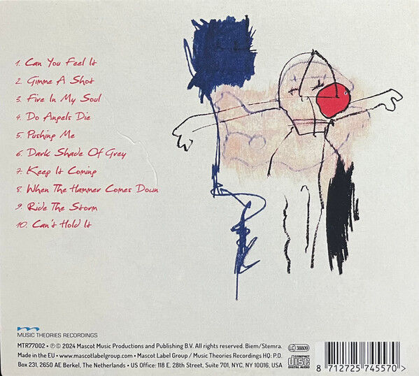 MANIC EDEN - MANIC EDEN (1994) ADRIAN VANDENBERG RUDY SARZO TOMMY ALDRIDGE RON YOUNG (1994) - CD 2024 EDITION / DIGIPACK AMBALAJINDA SIFIR ÜRÜN