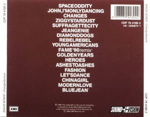 DAVID BOWIE – CHANGESBOWIE (1990) CD AMBALAJINDA SIFIR
