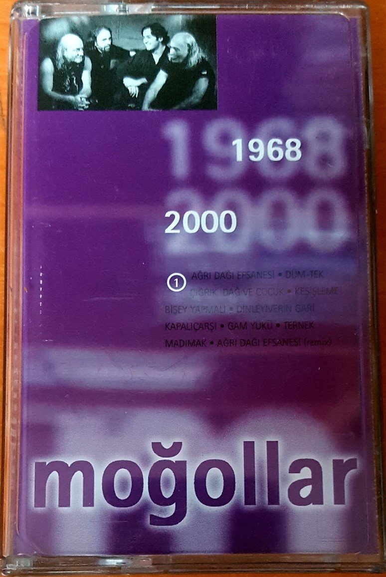 MOĞOLLAR - 1968-2000 KASET-1 2.EL