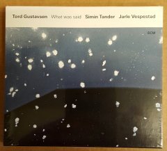 TORD GUSTAVSEN WHAT WAS SAID CD 2016 ECM RECORDS SIFIR