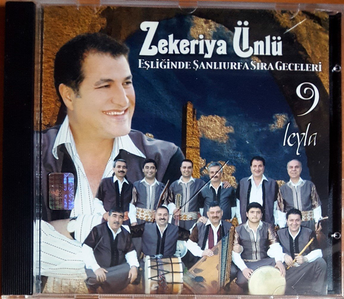 ZEKERİYA ÜNLÜ - EŞLİĞİNDE ŞANLIURFA SIRA GECELERİ CD 2.EL