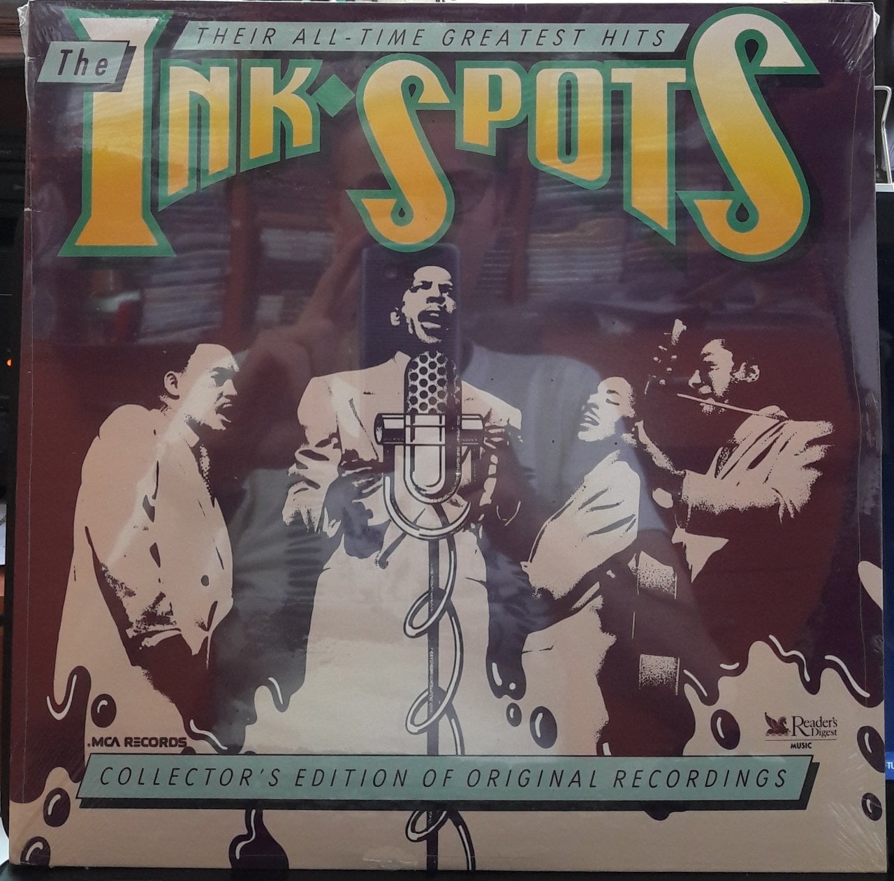 THE INK SPOTS - THEIR ALL-TIME GREATEST HITS (1990) - PLAK SIFIR