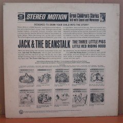 JACK & THE BEANSTALK - THREE LITTLE PIGS - MGM - LP PLAK 2.EL