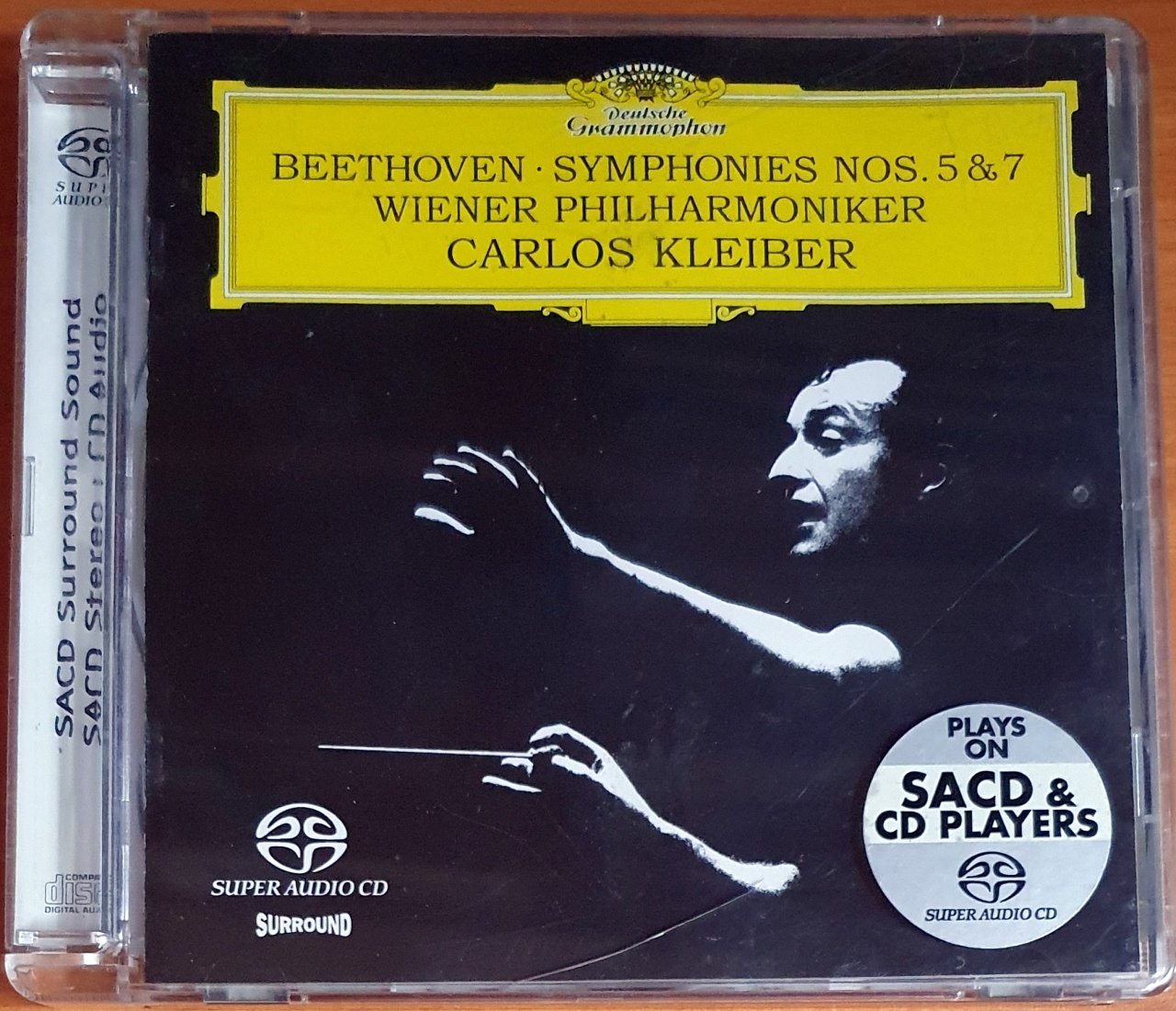 BEETHOVEN: SYMPHONIES NOS. 5 & 7 / WIENER PHILHARMONIKER, CARLOS KLEIBER (2003) - CD SUPER AUDIO / SACD DEUTSCHE GRAMMOPHON 2.EL