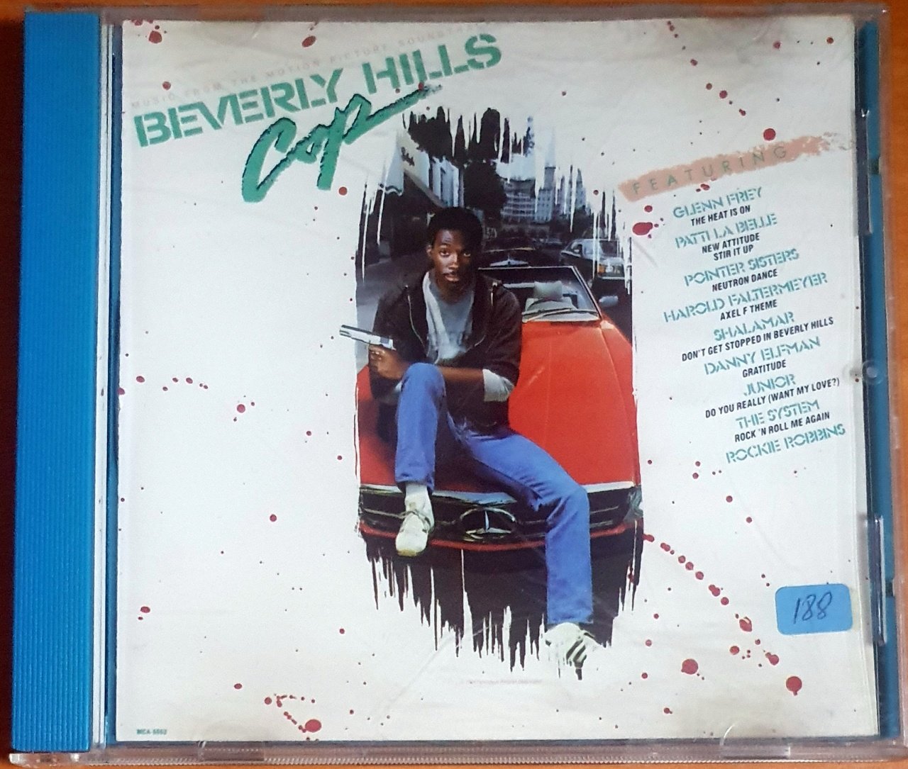 BEVERLY HILLS COP SOUNDTRACK / GLENN FREY, PATTI LA BELLE, POINTER SISTERS, DANNY ELFMAN, JUNIOR, THE SYSTEM (1985) - CD 2.EL