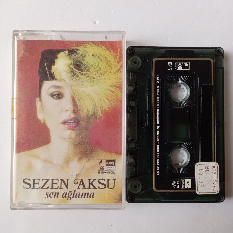 SEZEN AKSU - SEN AĞLAMA - KASET 2.EL