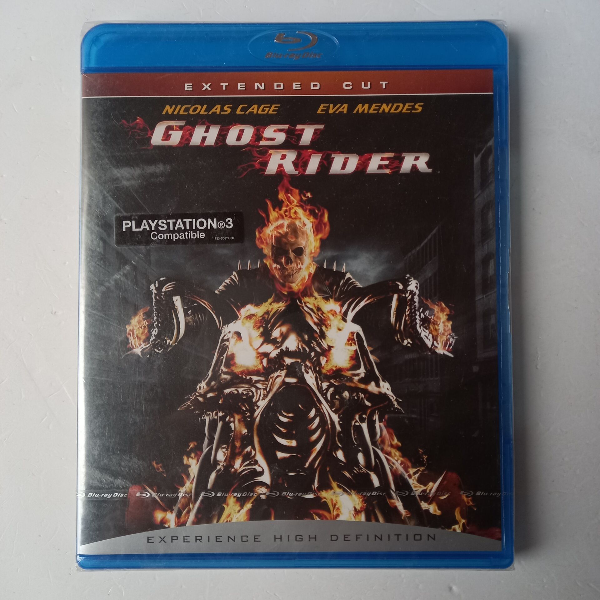 GHOST RIDER - NICOLAS CAGE - EVA MENDES -  BLU-RAY AMBALAJINDA SIFIR