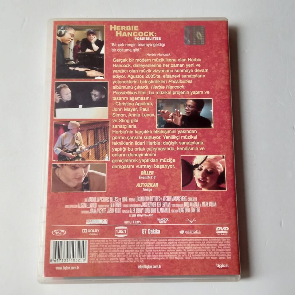 HERBIE HANCOCK: POSSIBILITIES - DVD 2.EL