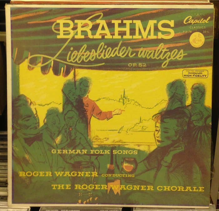 BRAHMS LIEBESLIEDER WALTZES ROGER WAHNER CHORALE