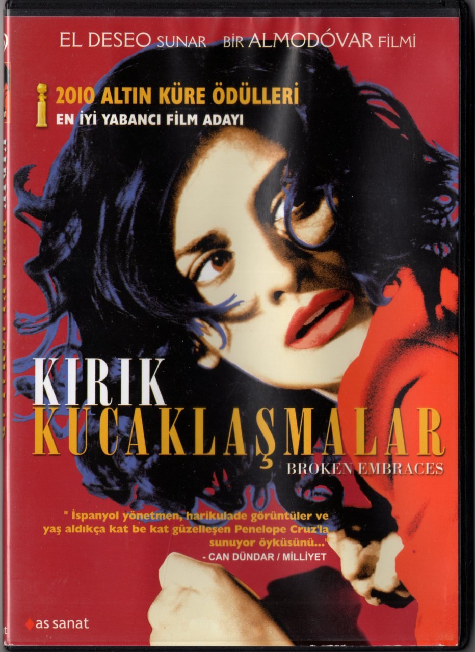 KIRIK KUCAKLAŞMALAR - LOS ABRAZOS ROTOS - PENÉLOPE CRUZ - LLUÍS HOMAR - PEDRO ALMODÓVAR - DVD 2.EL