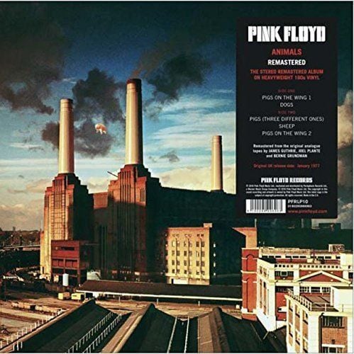 PINK FLOYD - ANIMALS (1977) - LP 180GR 2025 COLUMBIA/SONY EDITION SIFIR PLAK