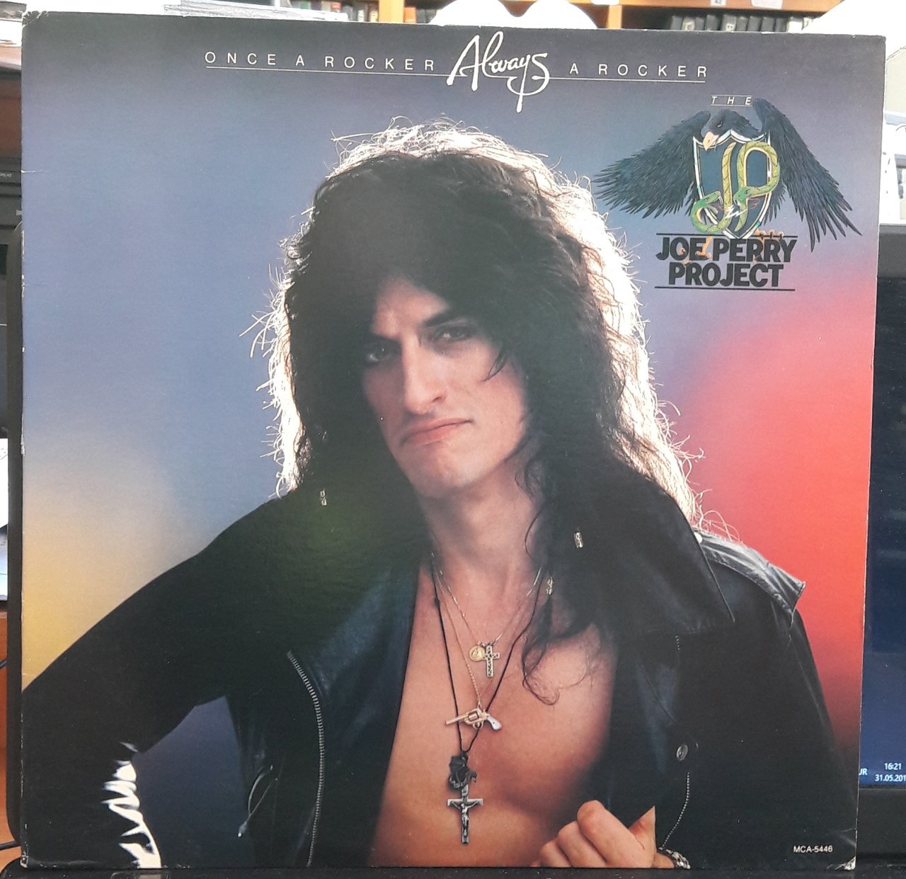 JOE PERRY PROJECT - ONCE A ROCKER ALWAYS A ROCKER (1983) - PLAK 2.EL