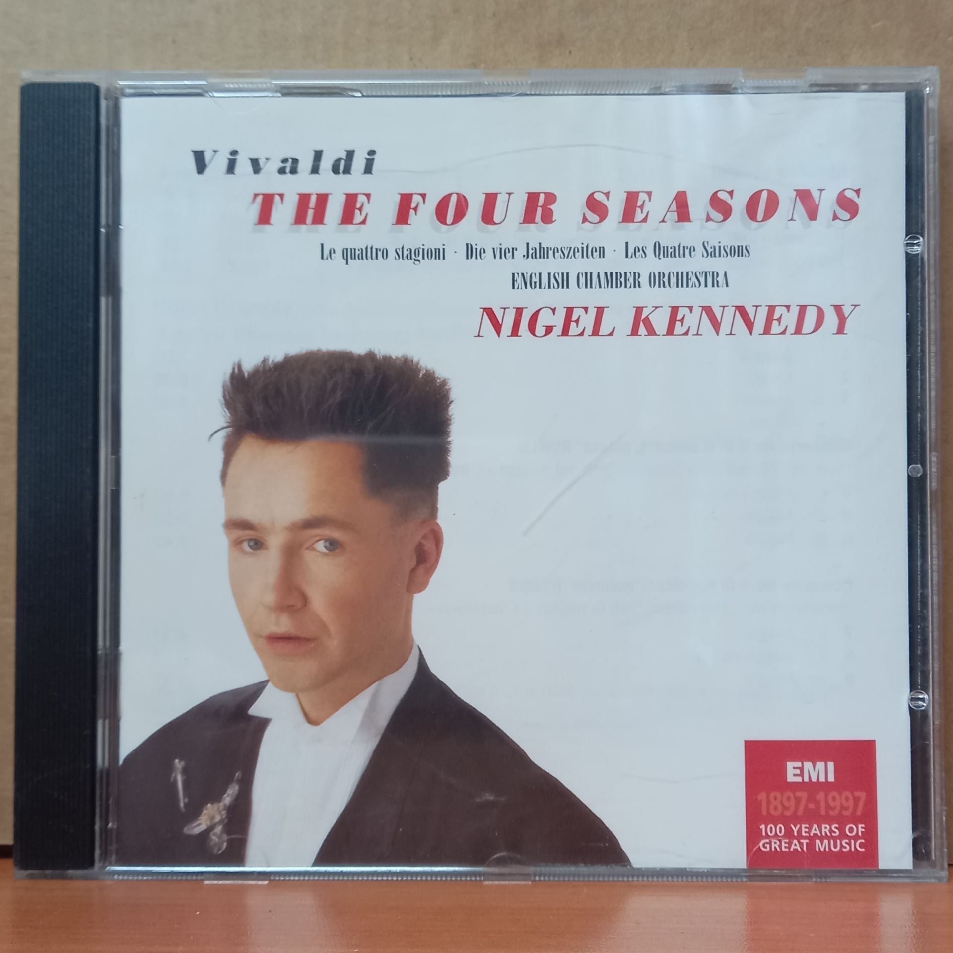 VIVALDI - THE FOUR SEASONS / NIGEL KENNEDY / ENGLISH CHAMBER ORCHESTRA (1997) - CD 2.EL