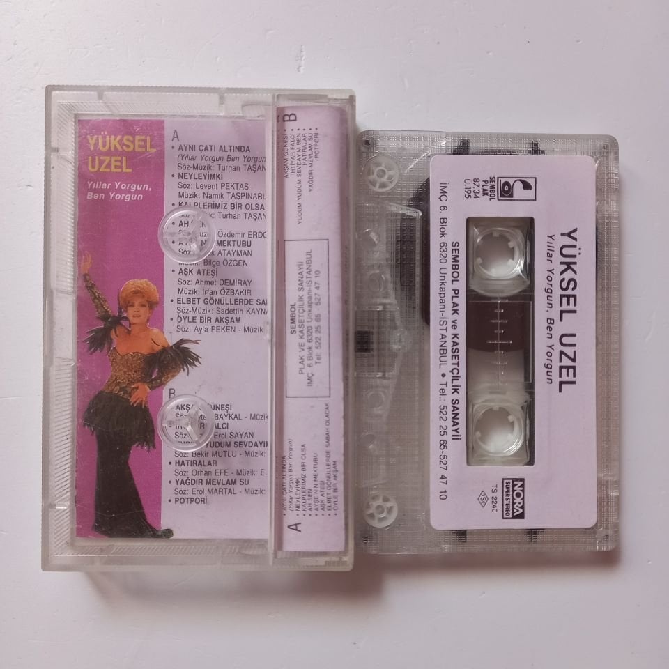 YÜKSEL UZEL - YILLAR YORGUN, BEN YORGUN (1987) - KASET 2.EL