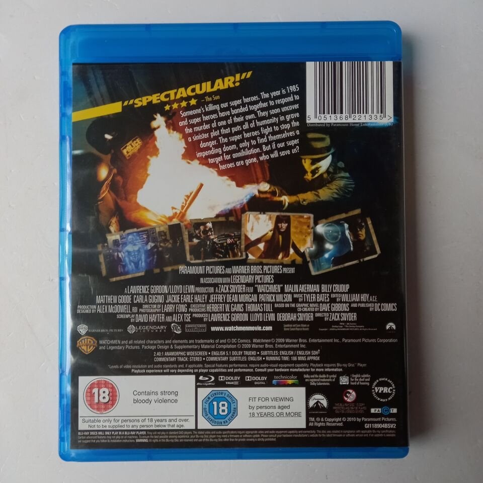 WATCHMEN - DIRECTOR\'S CUT -  BLU-RAY 2.EL