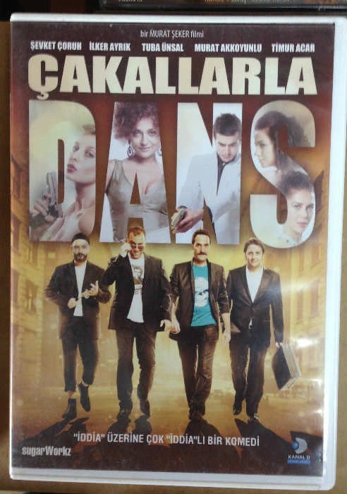 ÇAKALLARLA DANS - ŞEVKET ÇORUH - TUBA ÜNSAL - MURAT ŞEKER - DVD 2.EL