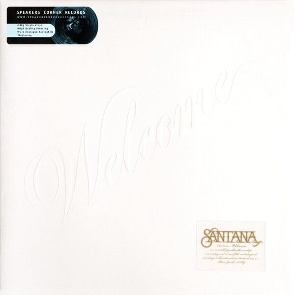 SANTANA - WELCOME (1973) - LP 2012 REMASTERED REISSUE GATEFOLD 180GR SIFIR PLAK