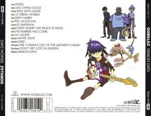 GORILLAZ - DEMON DAYS (2005) CD AMBALAJINDA SIFIR