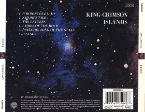 KING CRIMSON – ISLANDS (1971) - HDCD 30TH ANNIVERSARY EDITION SIFIR