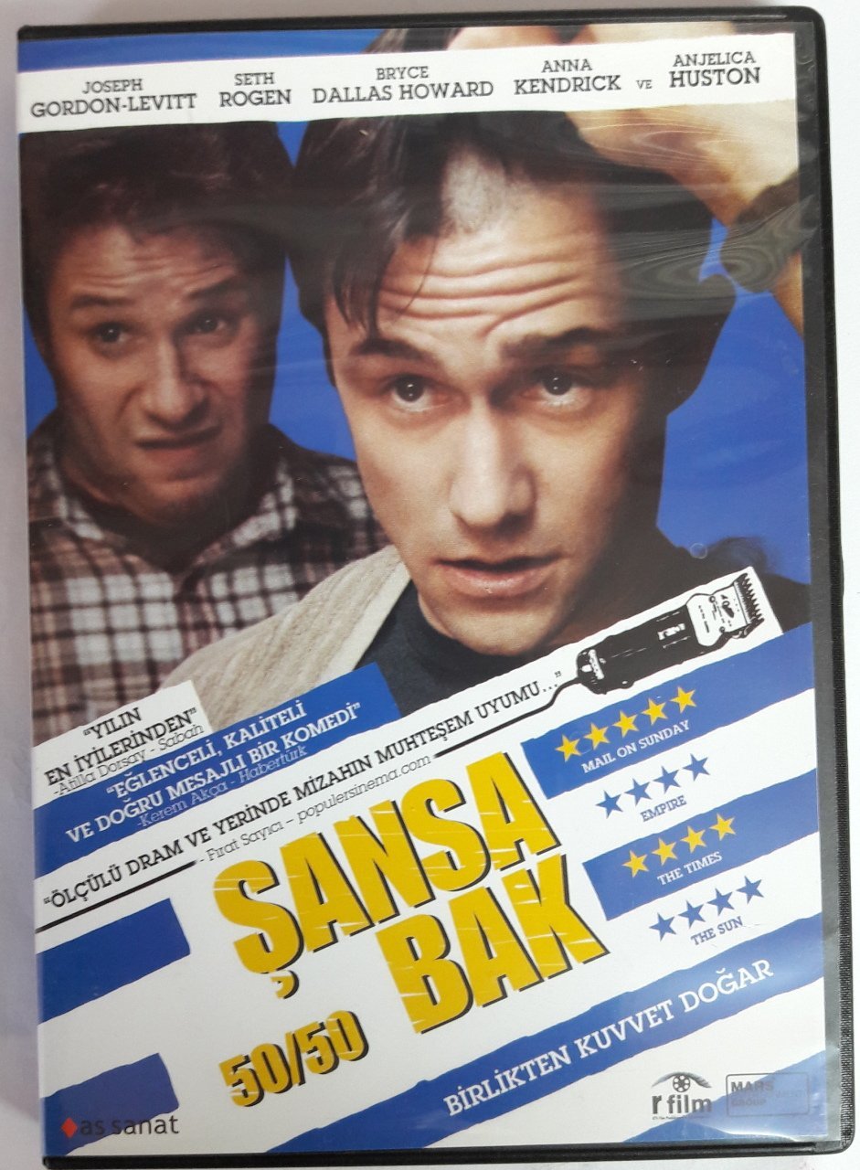ŞANSA BAK - 50/50 - SETH ROGEN - DVD 2.EL