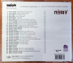 BEZMARA - ALİ UFKİ BEY'İN TANIKLIĞIYLA 17. YUZYIL İSTANBUL'UNDA MUSİKİ (2010) CD 2.EL
