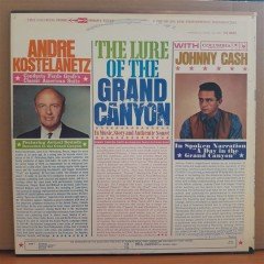 ANDRE KOSTELANETZ - THE LURE OF THE GRAND CANYON NARRATION by JOHNNY CASH - LP 2.EL PLAK