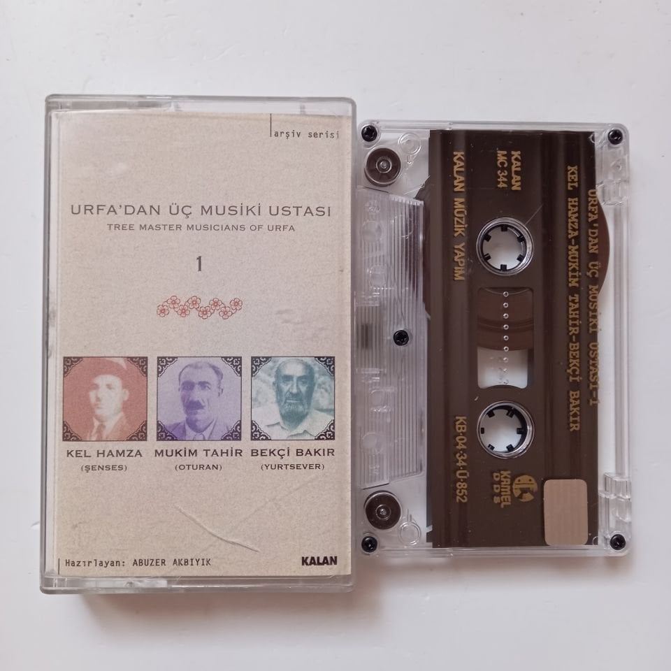 URFA'DAN ÜÇ MUSİKİ USTASI 1 / KEL HAMZA, MUKİM TAHİR, BEKÇİ BAKIR (2004) - KASET 2.EL