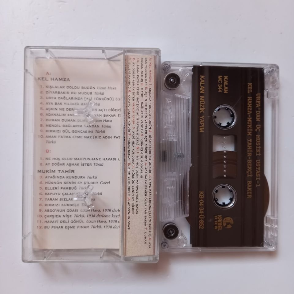 URFA'DAN ÜÇ MUSİKİ USTASI 1 / KEL HAMZA, MUKİM TAHİR, BEKÇİ BAKIR (2004) - KASET 2.EL