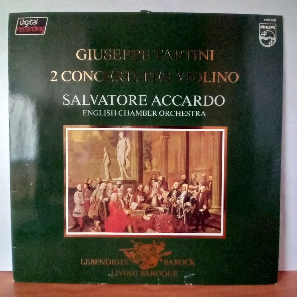 GIUSEPPE TARTINI /  2 CONCERTI PER VIOLINO / SALVATORE ACCARDO, ENGLISH CHAMBER ORCHESTRA (1983) - LP 2.EL PLAK