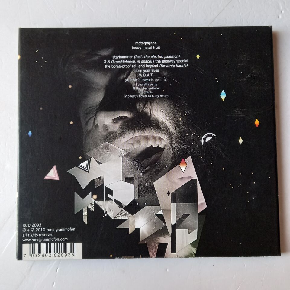 MOTORPSYCHO – HEAVY METAL FRUIT (2010) - CD DIGIPAK 2.EL