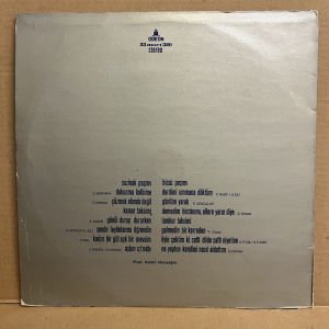 YAŞAR ÖZEL - DOKUNMA KALBİME (1977) - LP 2.EL PLAK