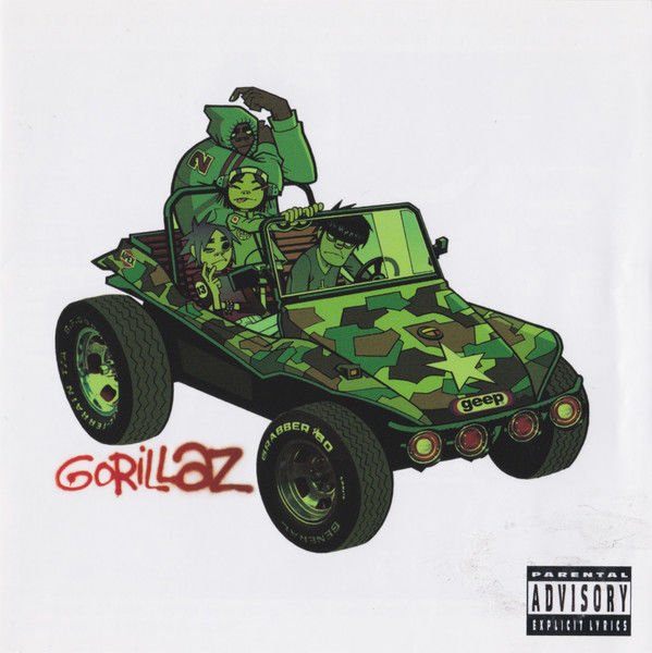 GORILLAZ - GORILLAZ (2001) CD AMBALAJINDA SIFIR