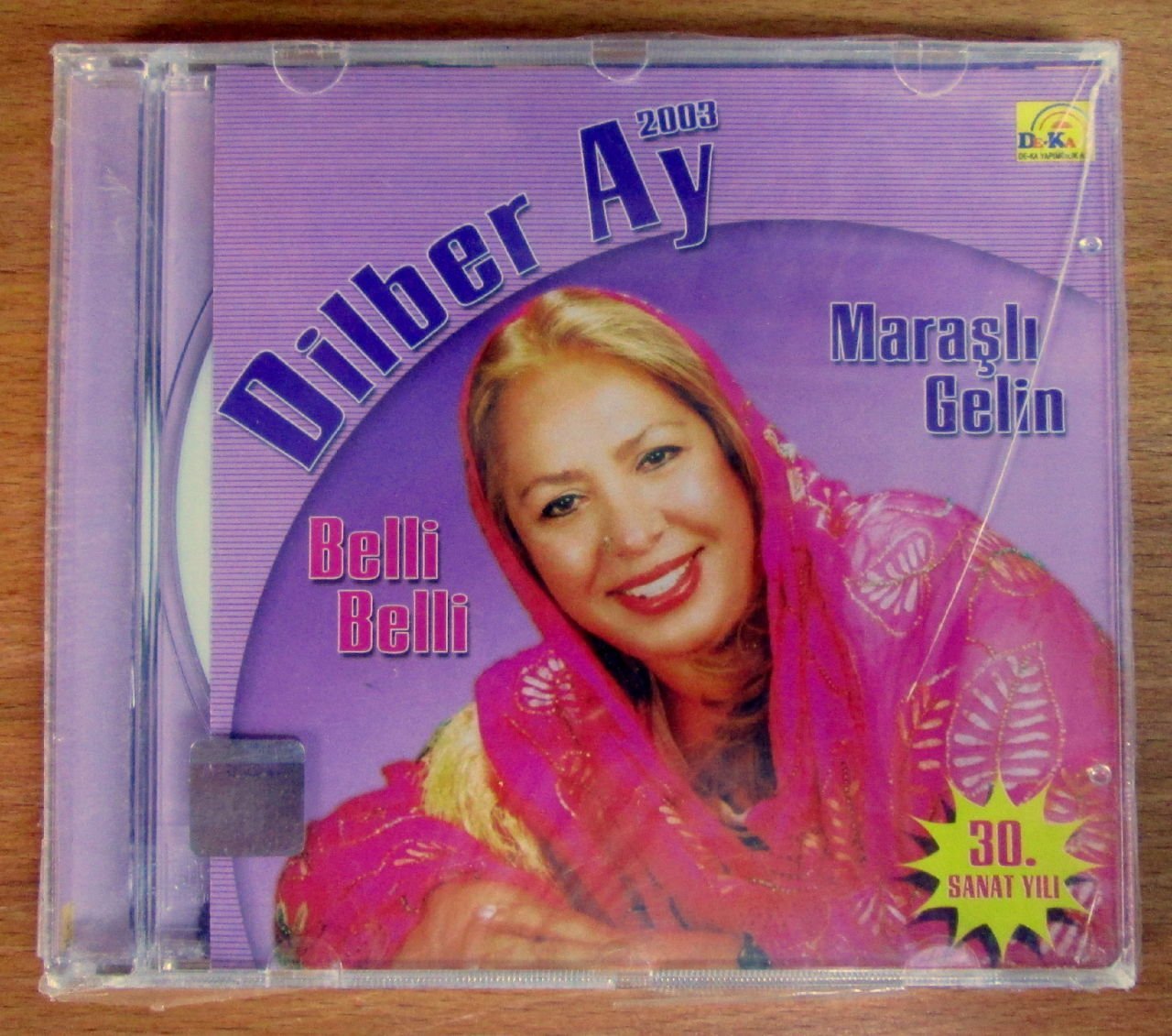 DİLBER AY - BELLİ BELLİ MARAŞLI GELİN - CD SIFIR