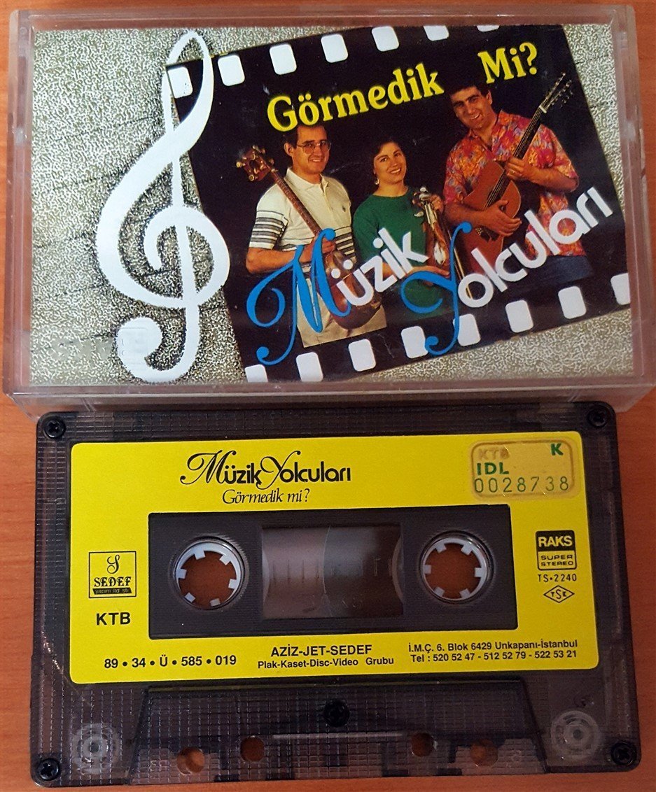 MÜZİK YOLCULARI - GÖRMEDİK Mİ KASET 2.EL