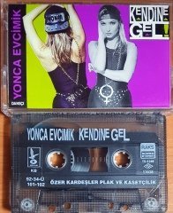 YONCA EVCİMİK - KENDİNE GEL (1992) ÖZER KASET 2.EL