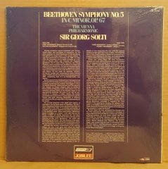BEETHOVEN - SYMPHONY NO 5 SOLTI VIENNA PHILH. ORCH. (1982) - LP DÖNEM BASKI SIFIR PLAK