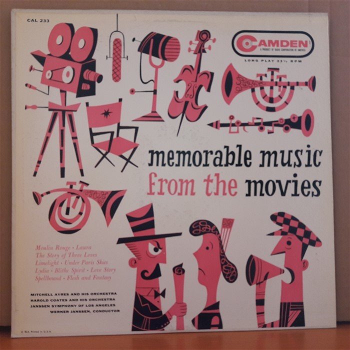 MEMORABLE MUSIC FROM THE MOVIES - LP 2.EL PLAK