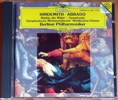 HINDEMITH: MATHIS DER MALER / BERLINER PHILHARMONIKER, ABBADO (1995) - CD DEUTSCHE GRAMMOPHON 2.EL