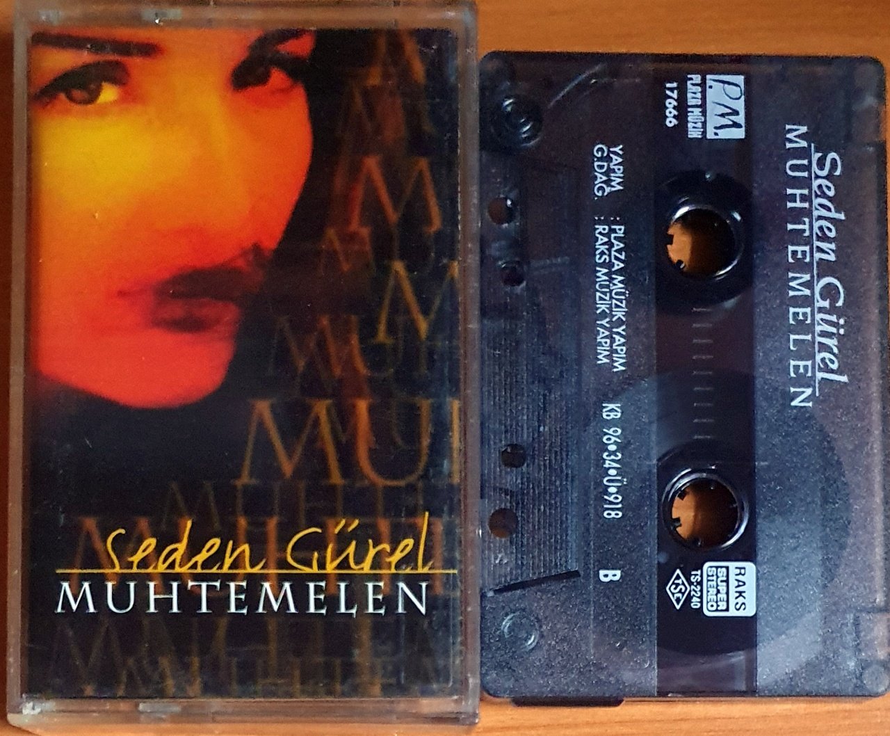 SEDEN GÜREL - MUHTEMELEN (1996) - KASET 2.EL