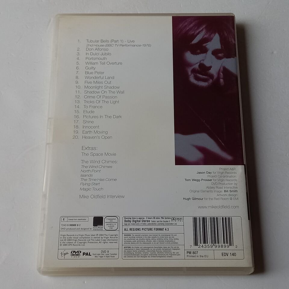 MIKE OLDFIELD - ELEMENTS / THE BEST OF - DVD 2.EL