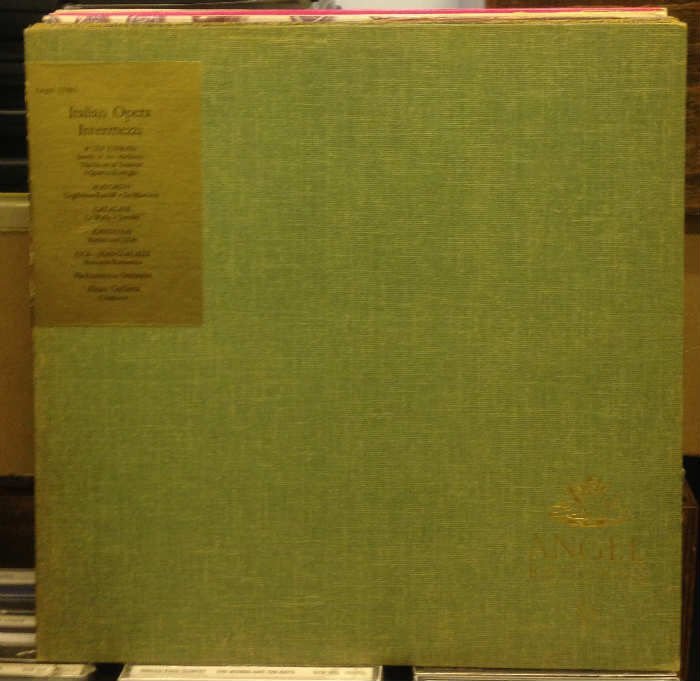 ITALIAN OPERA INTERMEZZI MASCAGNI CATALANI LP