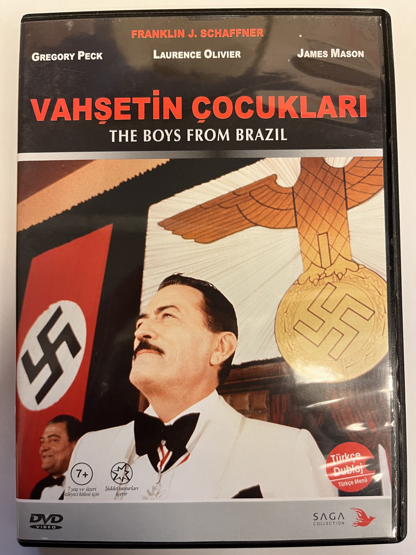 THE BOYS FROM BRAZIL - VAHŞETİN ÇOCUKLARI - GREGORY PECK - DVD 2.EL