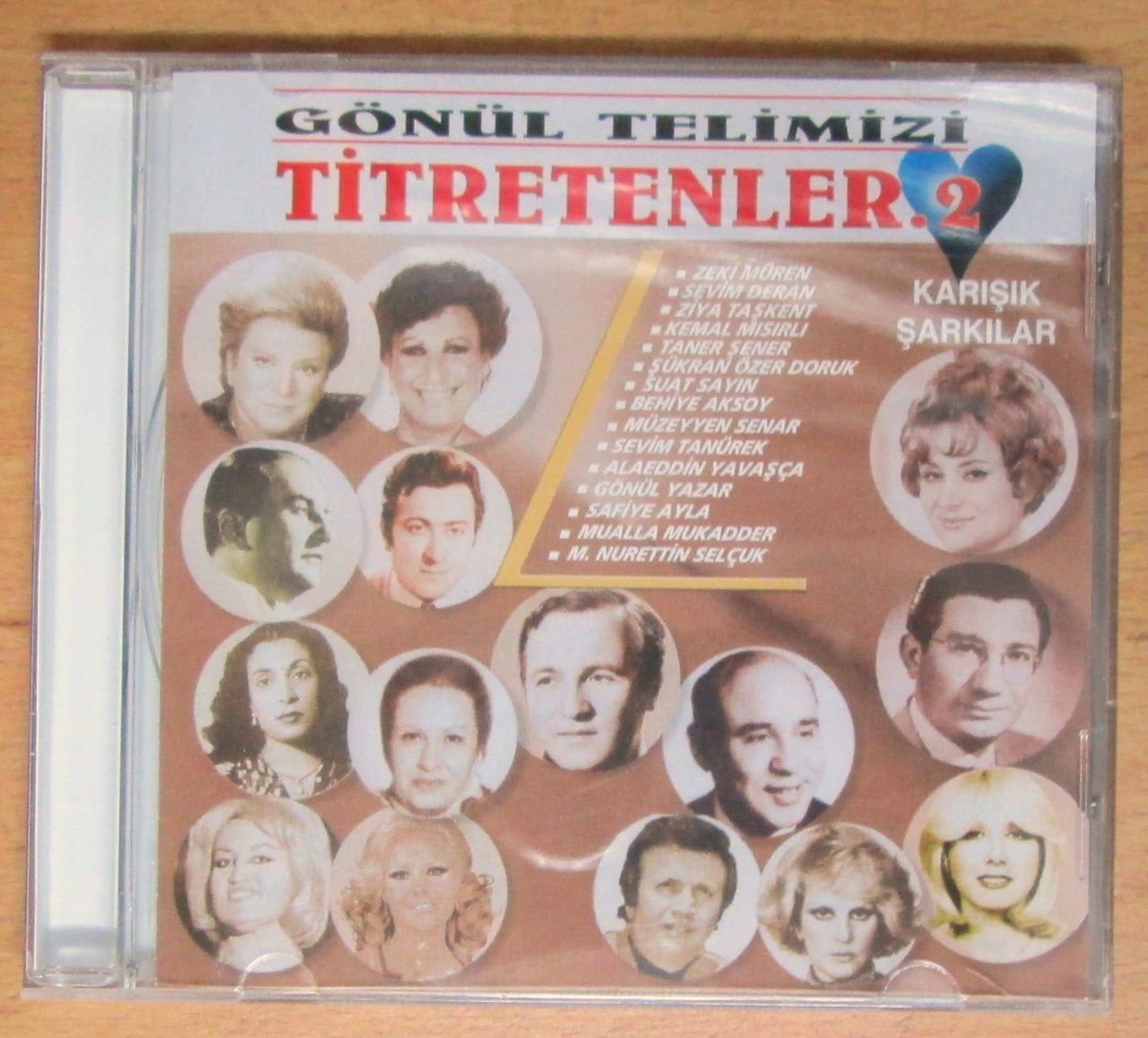 GÖNÜL TELİMİZİ TİTRETENLER 2 - CD 2.EL